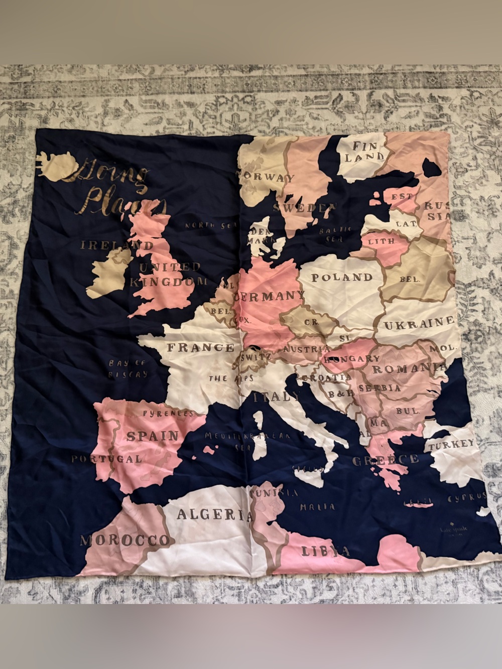 Kate Spade going places scarf